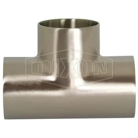 Dixon Weld Tee, Short, Series: B7WWW, Fitting/Connector Type: Tee, 1 in Nominal Size, 0.065 in Thickness,  B7WWW-G100P