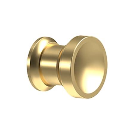 Deltana Chalice 1" Contemporary Cabinet Knob Lifetime Brass CHAL10CR003