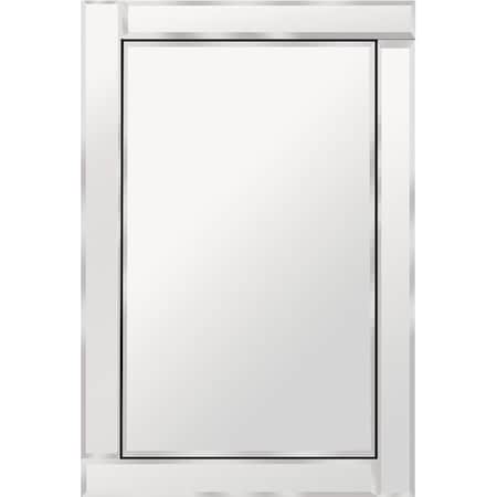 Renin Brazing Frameless Fashion Mirror, 31 in W, 24 in H 200240