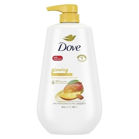 Dove Mango Almond Butter Body Wash, 30.6 Fluid Ounce, 3PK 68405035