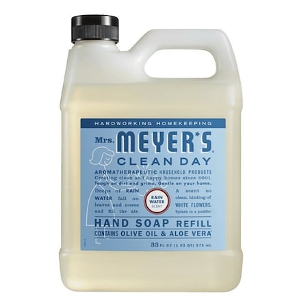 Mrs. Meyers Clean Day Hand Soap Refill, Liquid, 33 fl-oz, Compositions: Water, Sodium Methyl 2-Sulfolaurate 11216