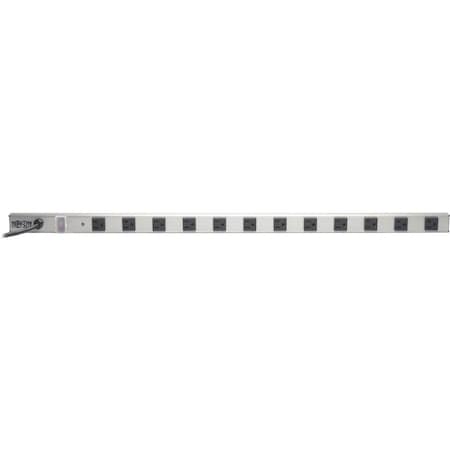 Eaton Tripp Lite Series 12-Outlet Power Strip with Surge Protection, 15 ft. 4.57 m Cord, 1050 SS3612