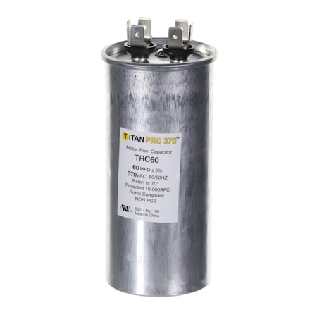 Diversitech 60 MFD 370V ROUND TRC60