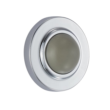 Geo Convex 2-1/2" Round Wall Stop Polished Chrome Finish GBH-DSWSX-PC