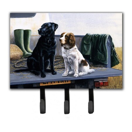 Carolines Treasures On the Tailgate Labrador and Springer Spaniel Leash or Key Holder BDBA0341TH68