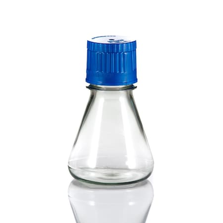 Tri Forest Enterprises RPI Erlenmeyer Flask, Flat Bottom, Optically Clear, Sterile, 125ml, PC, 24PK 400870