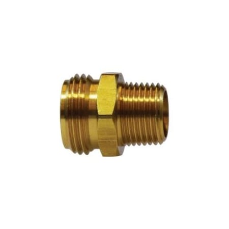 Midland Industries ADAPTER RGD STR 3/4IN MGH 3/8IN MIP BRS 30053
