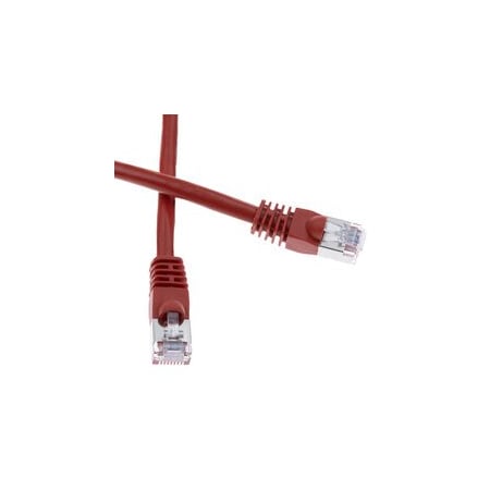 Cable Wholesale Shielded Cat6 Red Ethernet Patch Cable, F/UTP, Snagless/Molded Boot, POE Compliant, 10 foot 10X8-57110