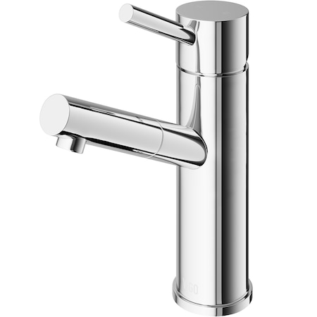 Vigo Noma Single Handle Single-Hole Bathroom Faucet in Chrome VG01009CH
