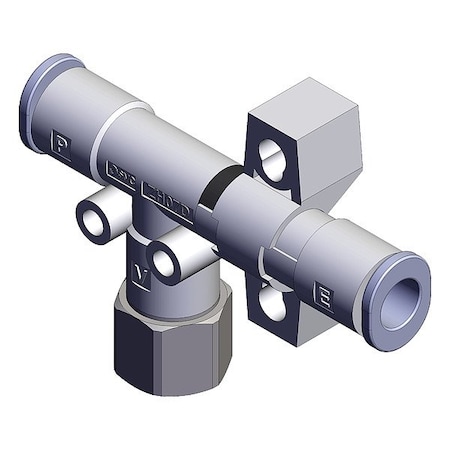 Smc Vacuum Ejector, Body Ported ZH07DSA-06-01-06