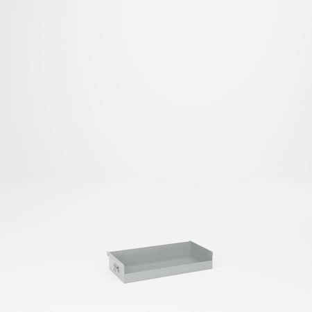 Pucel Semi-Open Front Tray, A-Frame Truck Accessory, 32 3/4 in W x 6 in H x 15 in D, Gray SOF-101