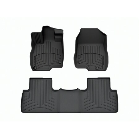 Weathertech Black, Front and Rear FloorLiner HP 441469-1-2IM
