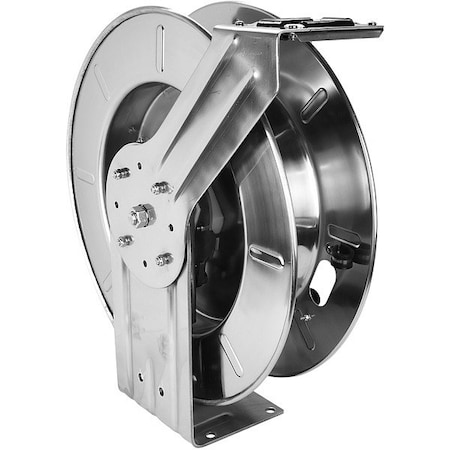 Milton Hose Reel, 25-50 ft, Retractable, 300 psi 2750-12SS