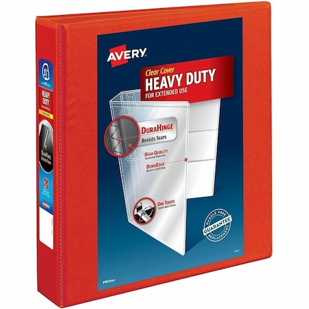 Avery Heavy-Duty View 3 Ring Binder, 1.5" One 79171