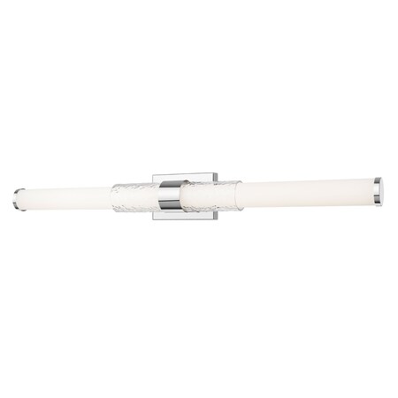 Z-Lite Egon 1-Light Vanity, 40 in W, Chrome 1015-40W-CH-LED