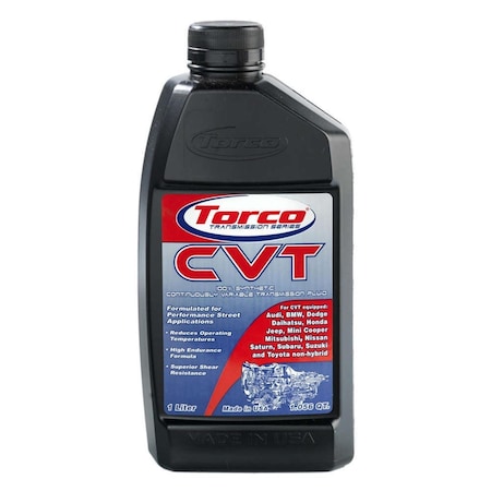 Torco 1 ltr CVT Synthetic Transmission Fluid TRCA220070CE