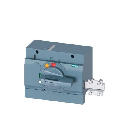 Siemens front mounted rotary operator standard with door interlock IEC IP30/40 3VA9467-0EK21