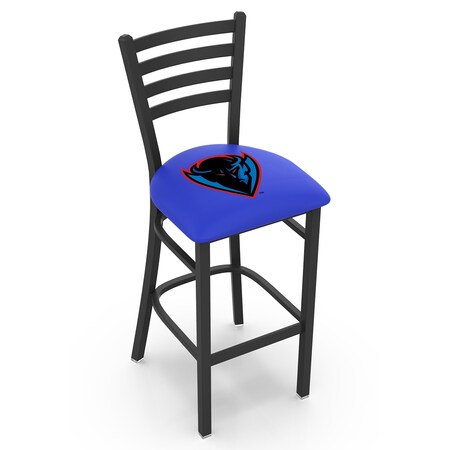 Holland Bar Stool Co 25" Blk Wrinkle DePaul Stationary Counter Stool, Ladder Back L00425DePaul