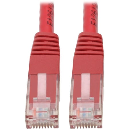 Eaton ETHERNET CABLE - UNSHIELDED TWISTED PAIR (UTP) - MALE LEFT GENDER - MALE RIGHT G N200-010-RD