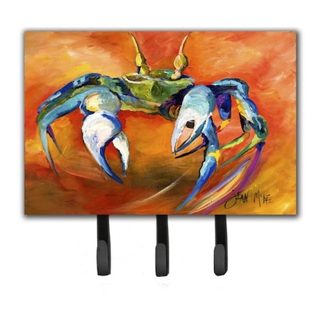 Carolines Treasures Blue Crab Leash and Key Holder JMK1110TH68