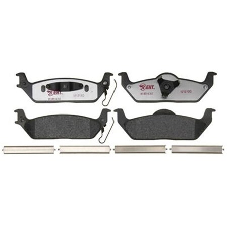 Rm Brakes EHT1012H Ceramic Brake Pad Set With Hardware R53-EHT1012H