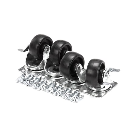 Delfield CASTER, 2,400/4000/4400, 4 PCS 000-AXD-0040-S