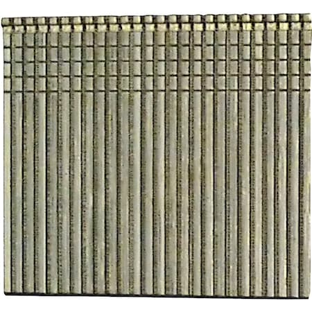 Pro-Fit Collated Brad Nail, 1-3/4 in L, 18 ga, Electro Galvanized, Brad Head 0718106