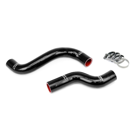 Hps Performance High Temp Reinforced Silicone Radiator Coolant Hose Kit, Black, 57-1081-BLK