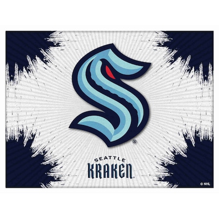 Holland Bar Stool Co Seattle Kraken 24" x 32" Officially Licensed Logo Canvas LCnvs2432SeaKrk