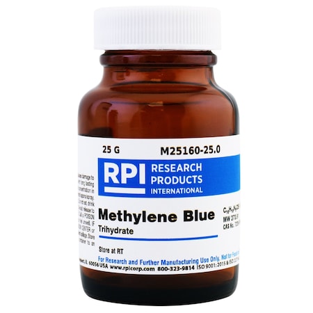 Rpi Methylene Blue Trihydrate, 25 Grams M25160-25.0