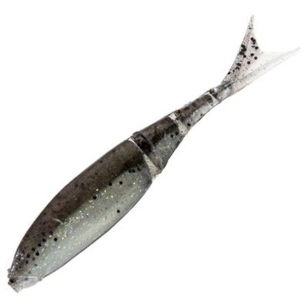 Z-Man 4.5 in. RaZor ShadZ, Bad Shad, 4PK RSHAD45-259PK