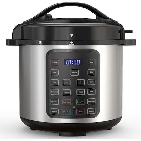 Simple Deluxe 9 in 1 Electric Pressure Cooker, Warmer and Sterilizer, Saute, Slow Cooker, Rice Cooker, Multi-Func 3A88HKCOOKPRESS8