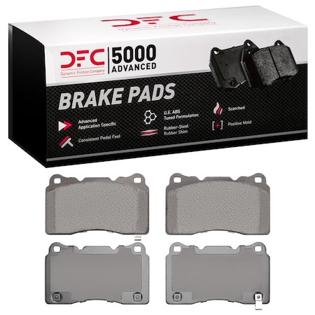 Dfc 5000 Advanced, Disc Brake Pad Set,  1553-1001-00
