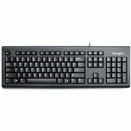 Kensington SPILL-SAFE KEYBOARD TO RESIST ACCIDENTAL SPILLS, SLIM PROFILE DESIGN SAVES VALUA K72391NA