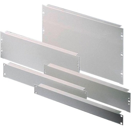 Rittal 2U 19 In. Blanking Panel, 2PK 7152035
