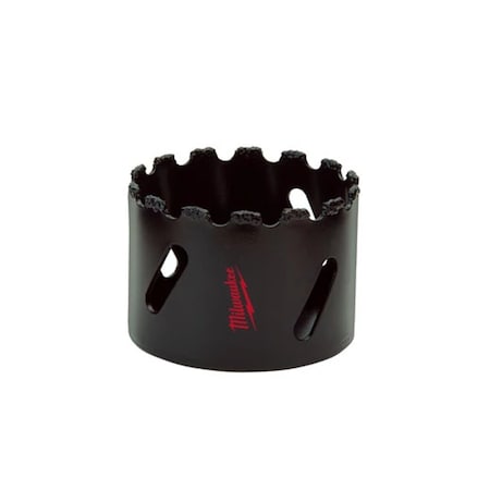 Milwaukee Tool 2-1/2" Carbide Grit Hole Saw 49-56-0456