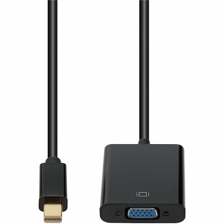 Add-On AddOn - Accessories Mini-Displayport to VGA Black Adapter Cable - Male to Female MDP2VGAB