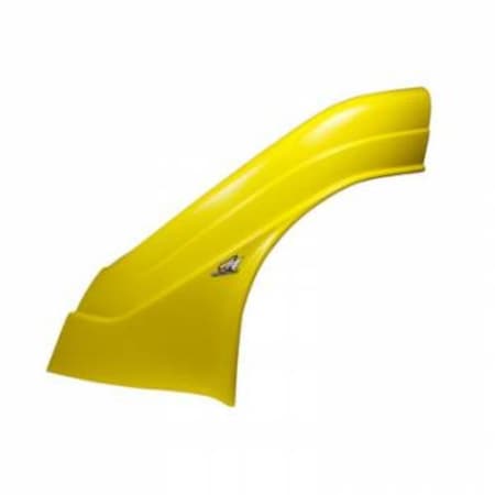 Five Star Mfg MD3 Evolution 2 Dirt Late Model Left Lower Fender, Yellow FIV32004-23351-FYL
