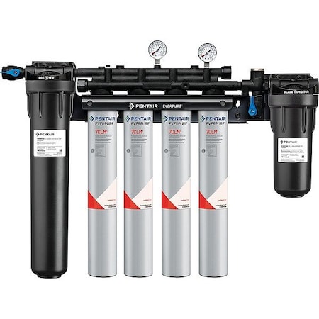Pentair Everpure Water Filtration System, 3/4 in, FNPT EV977134-75