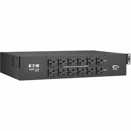 Tripp Lite PDU, 10 ft Cord L, 3 3/8 in H, 30 A PDUMNH30AT2