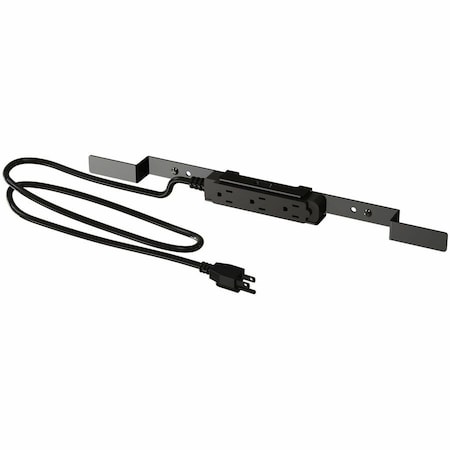 Peerless Industries 20 Electrical Cord Wrap For Smartmount Sr Series Carts - Black ACC320
