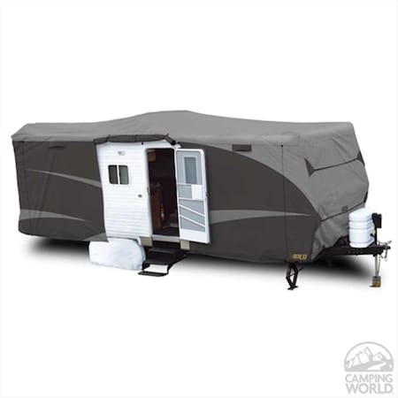 Adco 52244 Designer Series Gray Sfs Aquashed Travel Trailer RV Cover A1V-52244