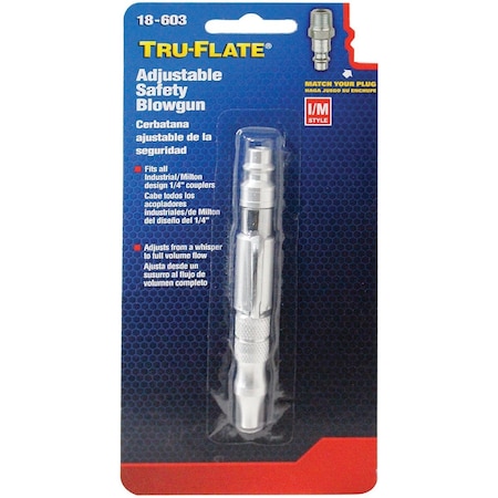 Tru-Flate 150 PSI Adjustable Blow Gun 18-603