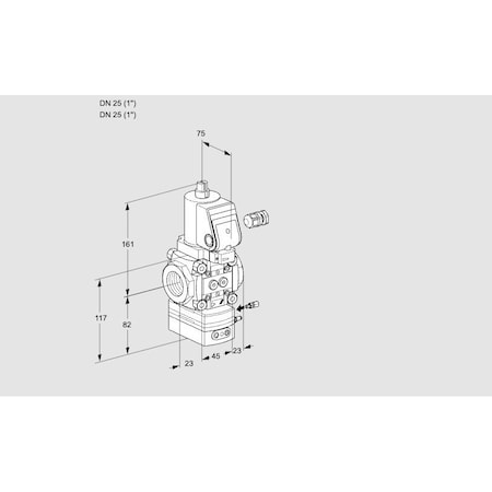 Honeywell Kromschroder VAG125R/NQSRAE KS88008830
