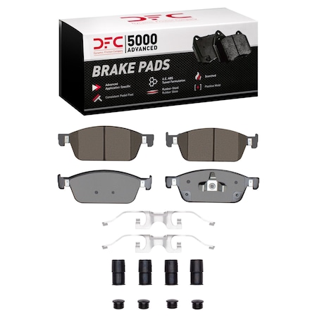 Dfc 5000 Advanced Disc Brake Pad Set,  1551-1771-01