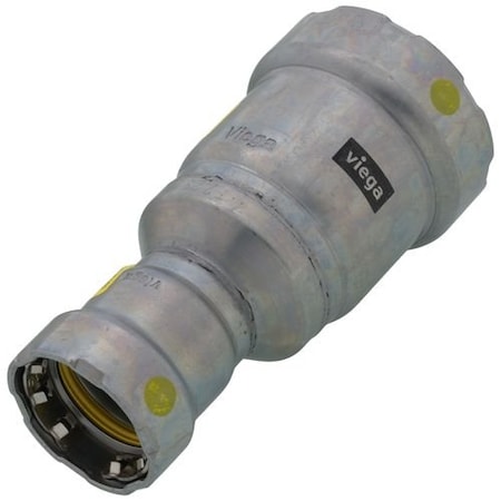 Viega MegaPressG reducer P1 1.25 P2 0.75 carbon steel zinc-nickel coating 25946