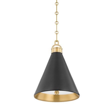 Hudson Valley Lighting Mark D. Sikes X Osterley 1 Light Pendant 10 In. Aged/Antique Bronze MDS1302-ADB