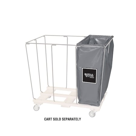 Royal Basket Trucks Drop-In Divider, 10 bu, Gray G10-GGX-R3N