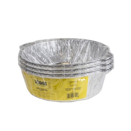 Lodge 12 Inch Aluminum Foil Camp Dutch Oven Liners, 12PK A12F12
