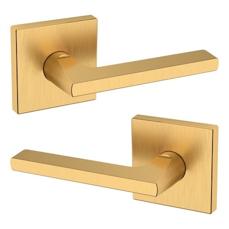 Baldwin Baldwin Preconfigured 5162 Lever with R017 Rose Passage Lock with 2-3/8in Backset and Full Lip 5162044PASS